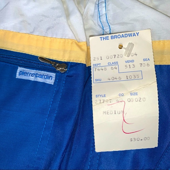 RARE NWT Vintage Pierre Cardin Swim Trunks - Sz. M - Picture 9 of 10